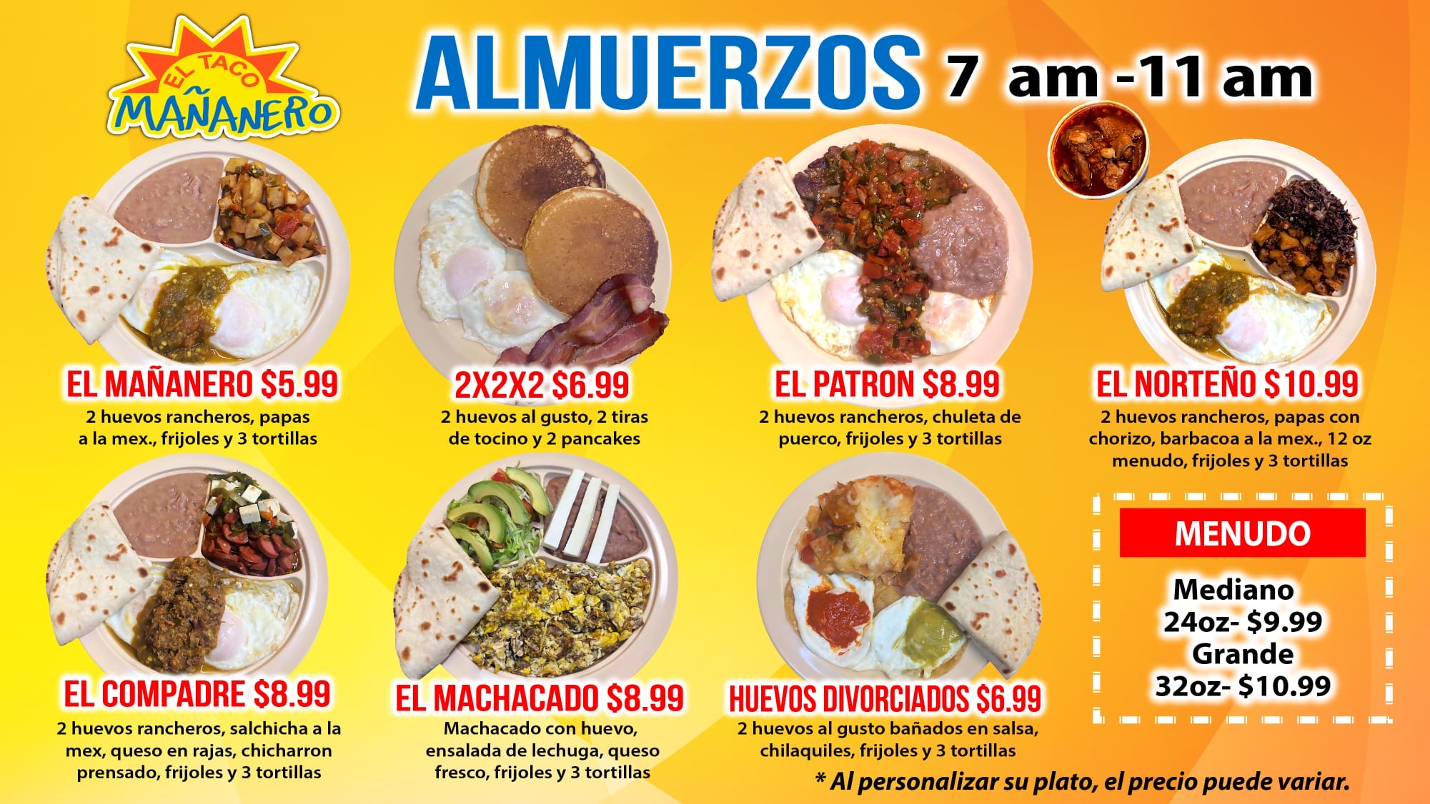 almuerzo